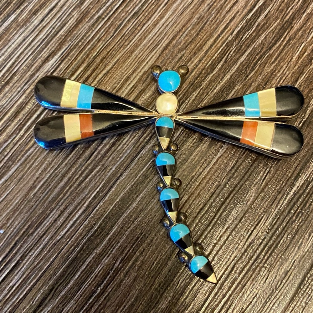 Native American Zuni pin